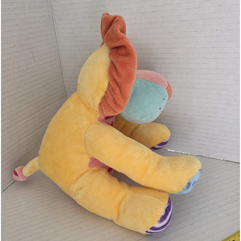 Chosun Plush Lion Rattle Crinkle Sensory Baby Multicolor Stuffed Animal Toy 8" - Picture 3 of 9